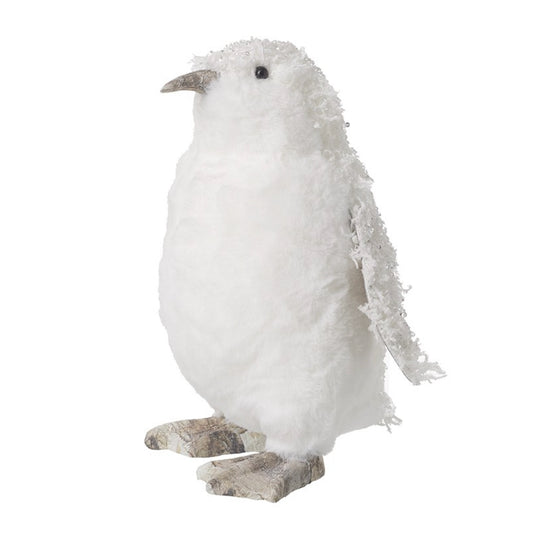 Large White Fluffy Penguin