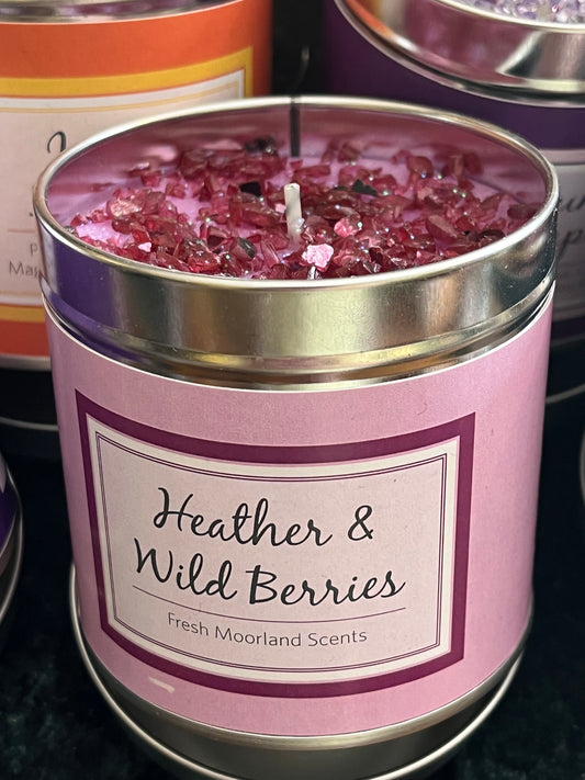 Heather and Wild Berries candle