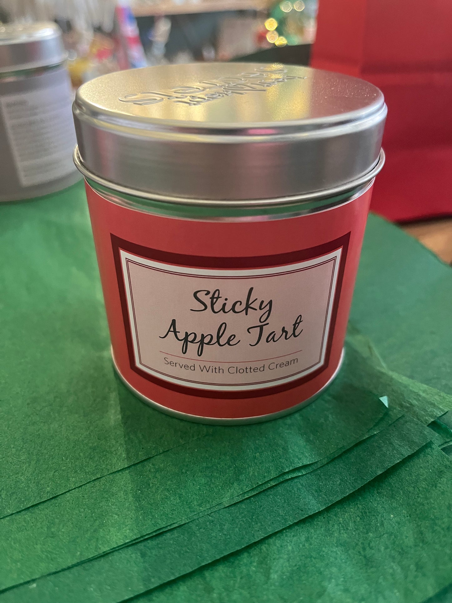 Sticky Apple Tart